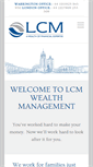 Mobile Screenshot of lcmwealth.co.uk